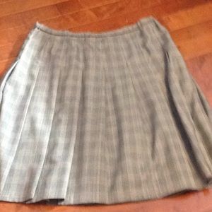 Pendleton all year round plaid wool skirt